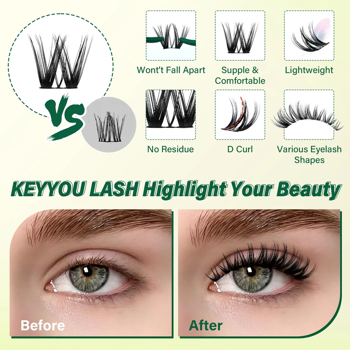 Flora Single Length 8–18mm