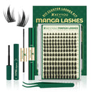 KEYYOU Faye eyelashes for a volume look