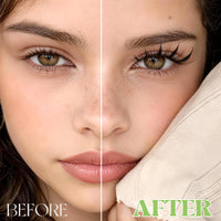 Find KEYYOU Y series lash clusters before and after comparison